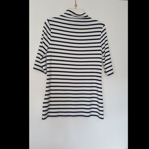 White house Black market striped blouse